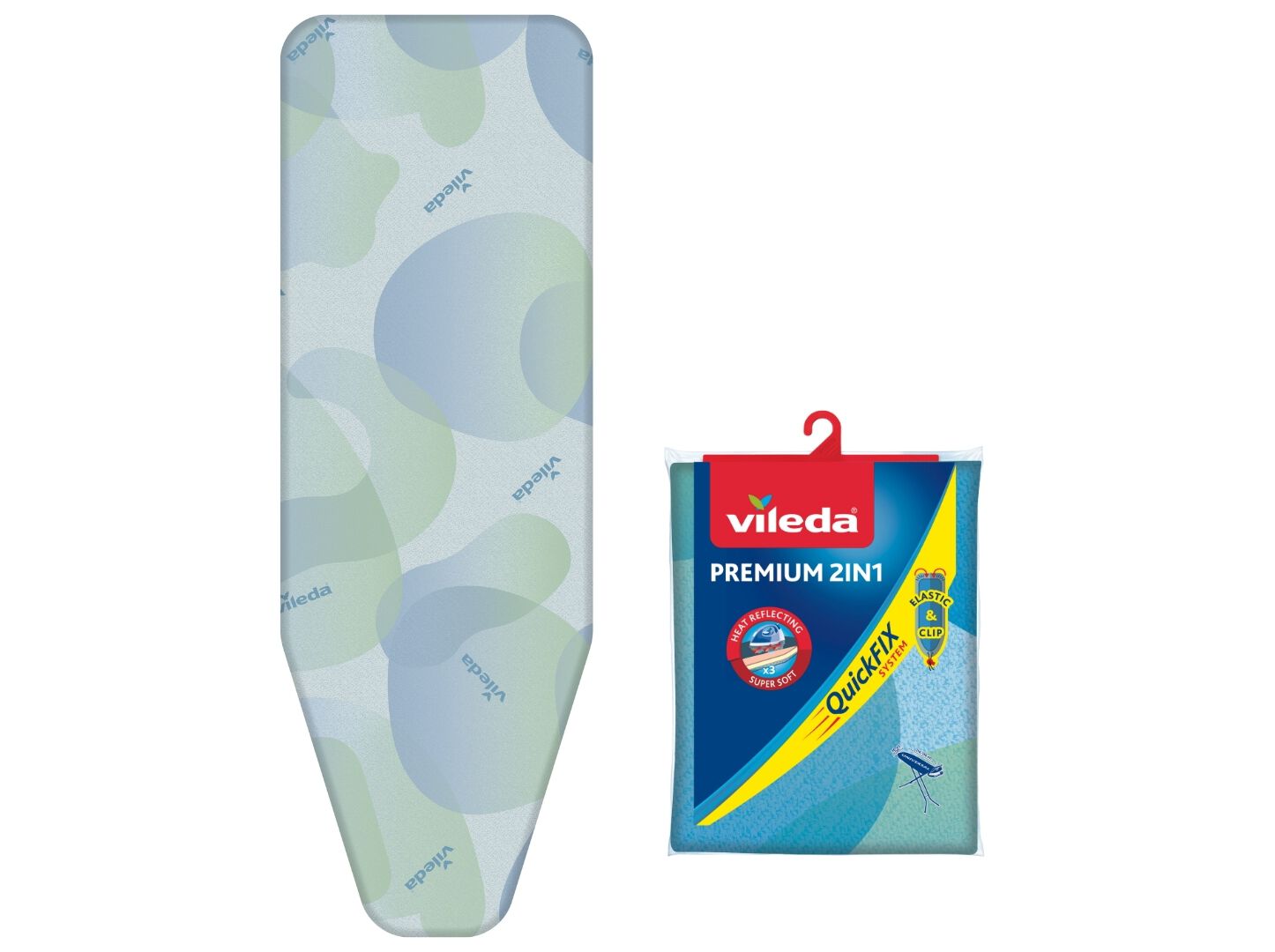 COBERTURA TABUA ENGOMAR PREMIUM 2 EM 1 VILEDA 130X45CM image number 2