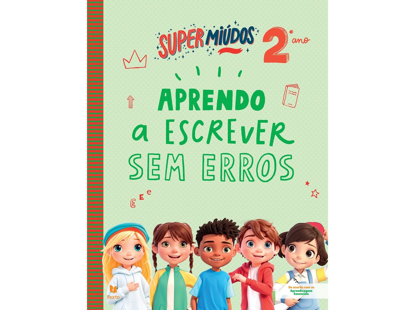 LIVRO SUPERMI&Uacute;DOS APRENDO A. ESCREVER SEM ERROS 2&ordm; ANO