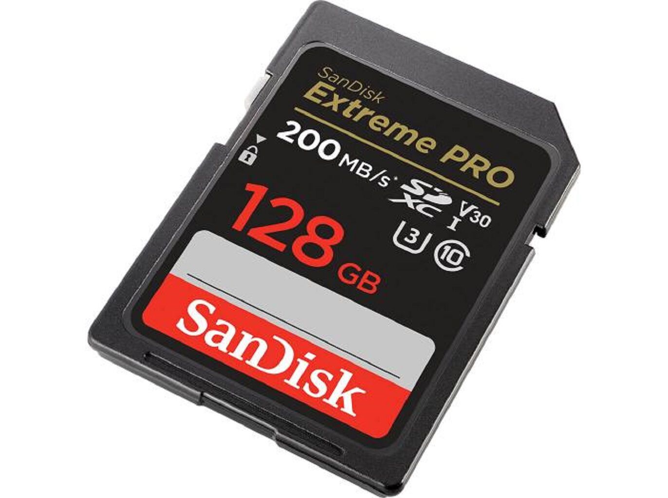 CART&Atilde;O MEM&Oacute;RIA SANDISK EXTREME128GB-200MB/S V30 UHS-I image number 1