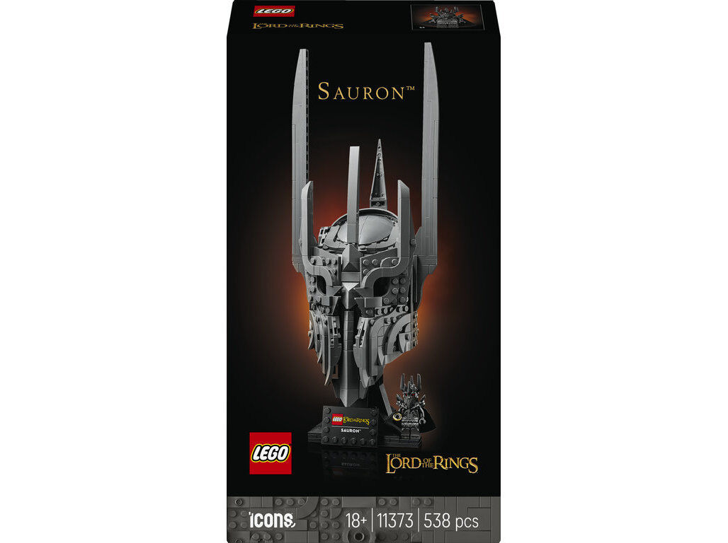 CAPACETE DO SAURON LEGO ICONS 11373
