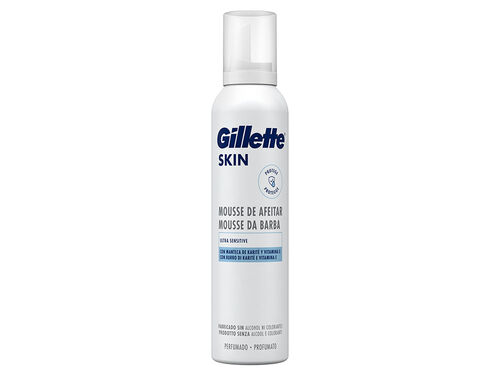 Espuma de Barbear Pele Ultra Sensível Gillette Skin 240 ml image number 1