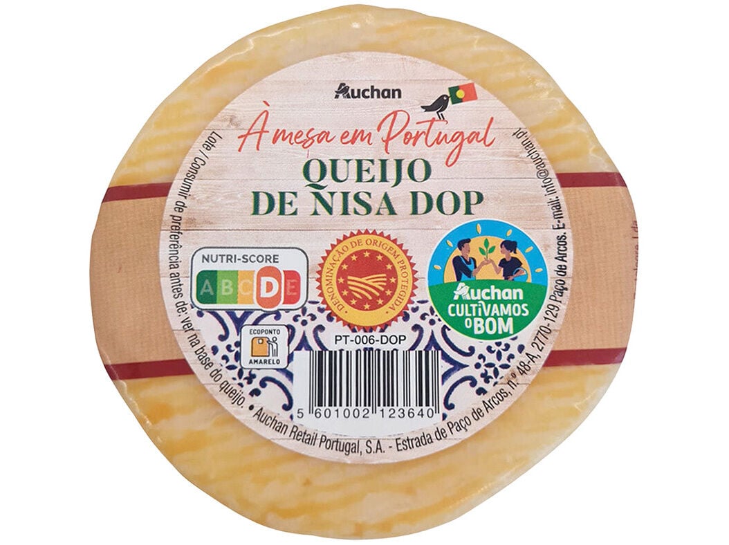 QUEIJO NISA DOP AUCHAN &Agrave; MESA EM PORTUGAL CULTIVAMOS O BOM UN image number 0
