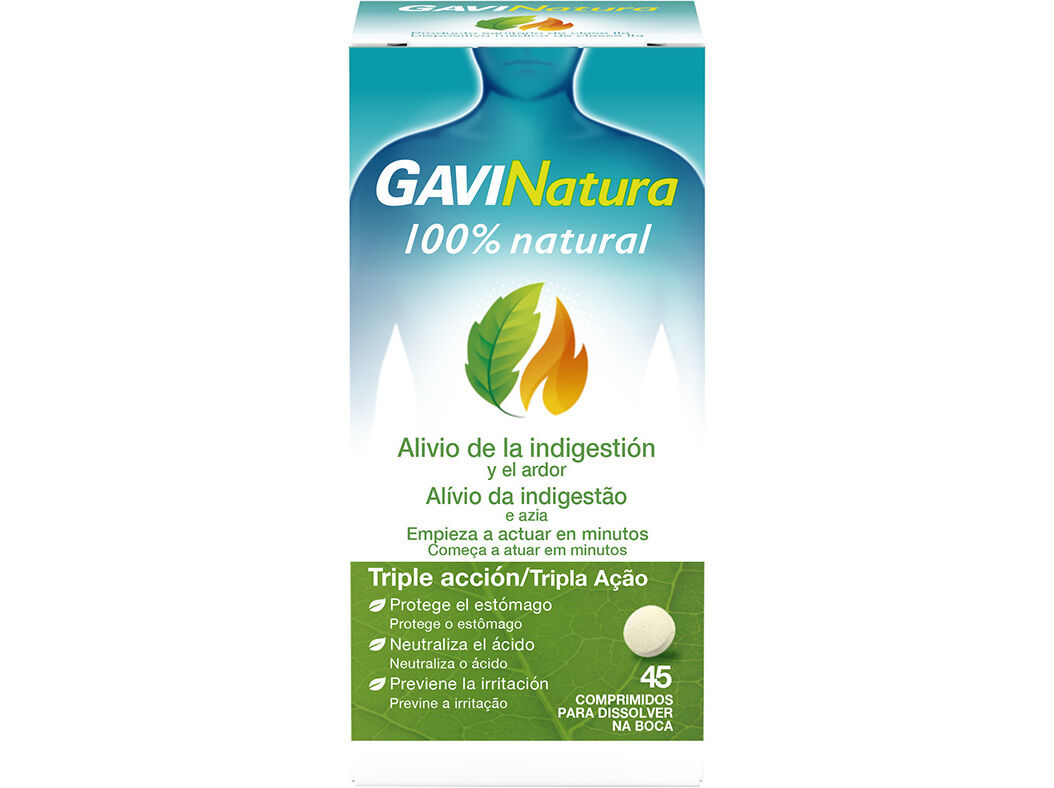 COMPRIMIDOS GAVINATURA 45UN DM image number 0