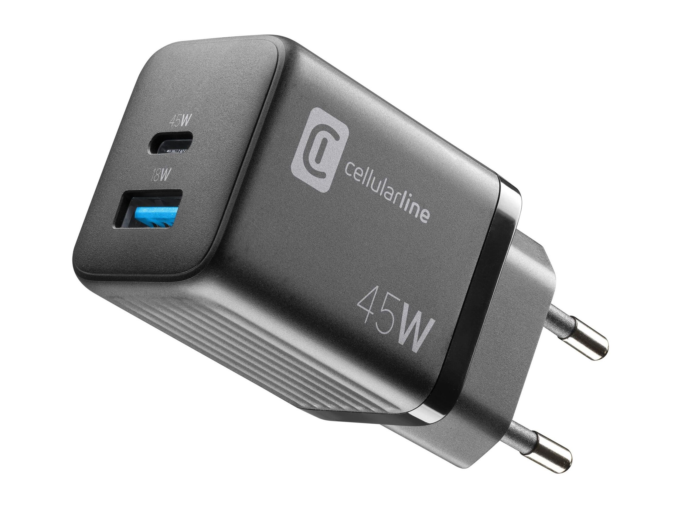 CARREGADOR CASA CL GAN 45W 2 PORTAS image number 0