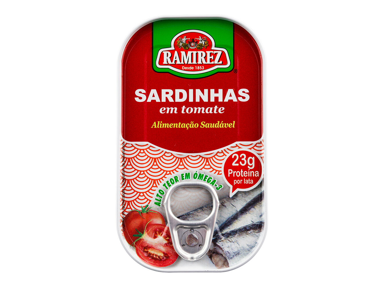 SARDINHA RAMIREZ EM TOMATE 125G