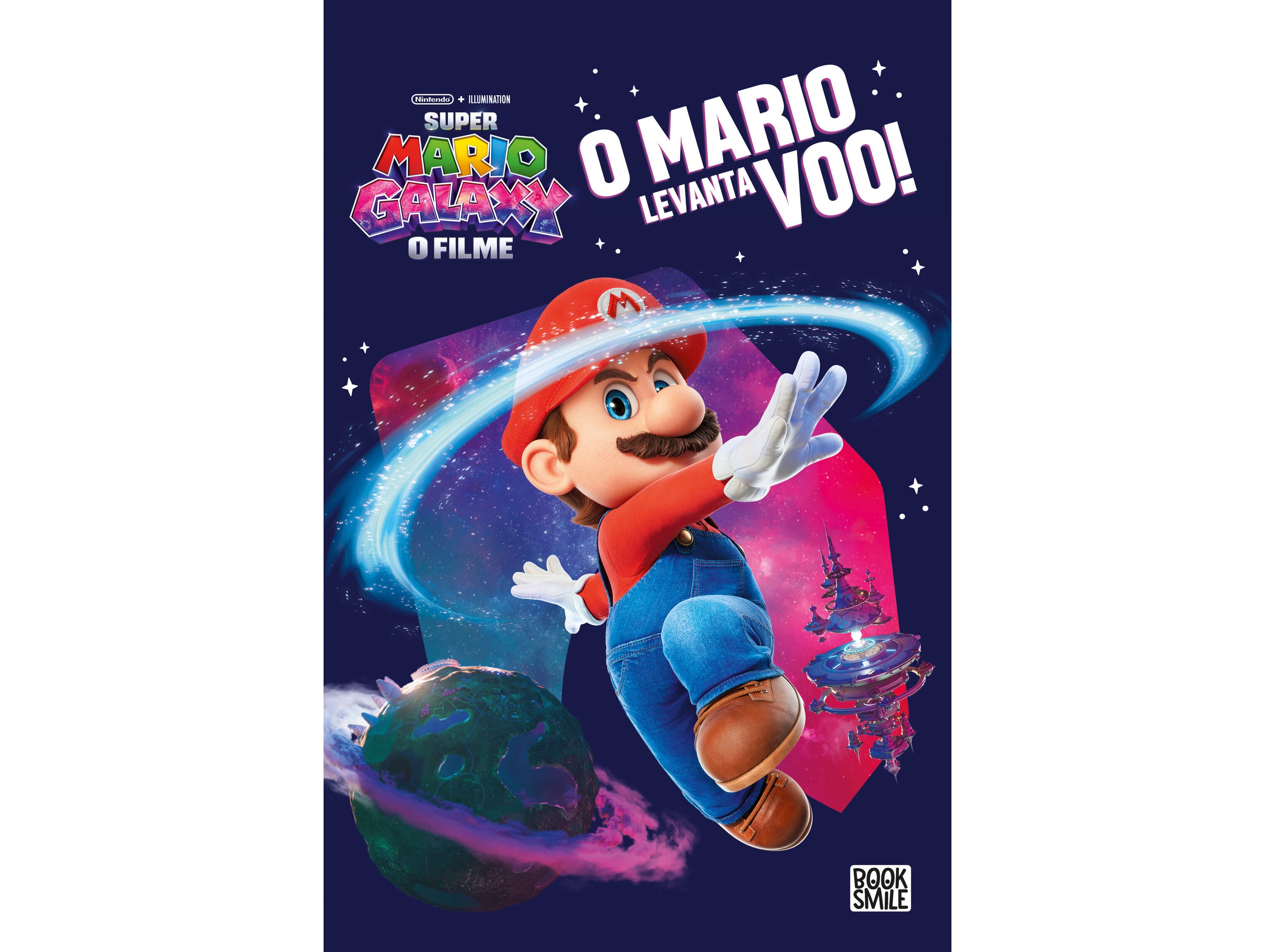 LIVRO SUPER MARIO GALAXY O FILME - O MARIO LEVANTA VOO! image number 0