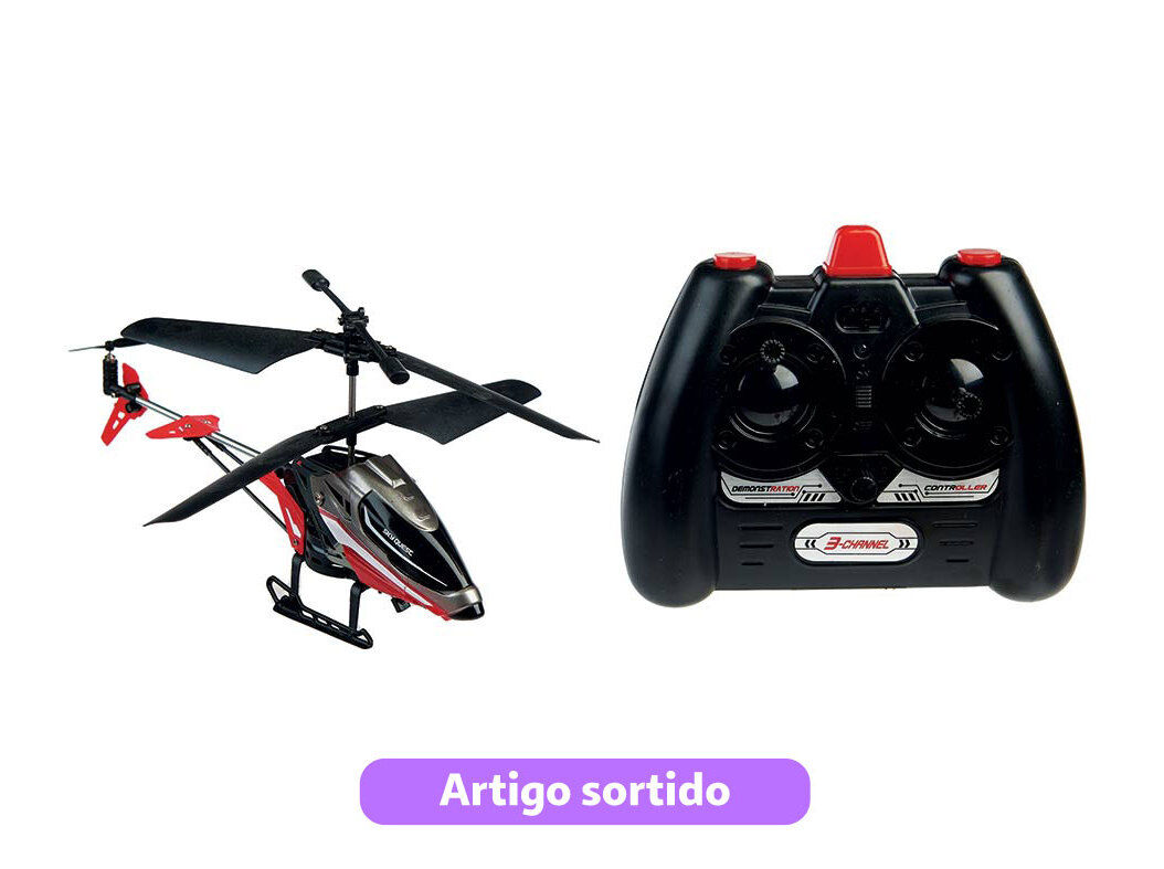 HELIC&Oacute;PTERO TELECOMANDADO ONE TWO FUN COBRA 21CM MODELOS SORTIDOS image number 3