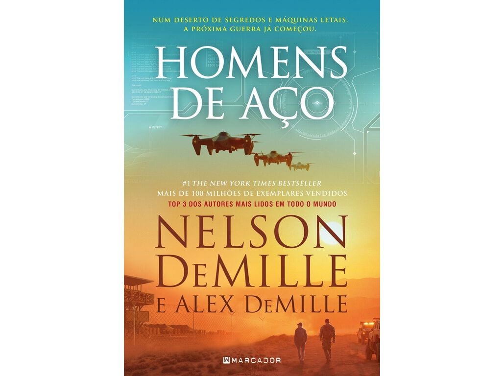 LIVRO HOMENS DE A&Ccedil;O DE NELSON DEMILLE ALEX DEMILL image number 0