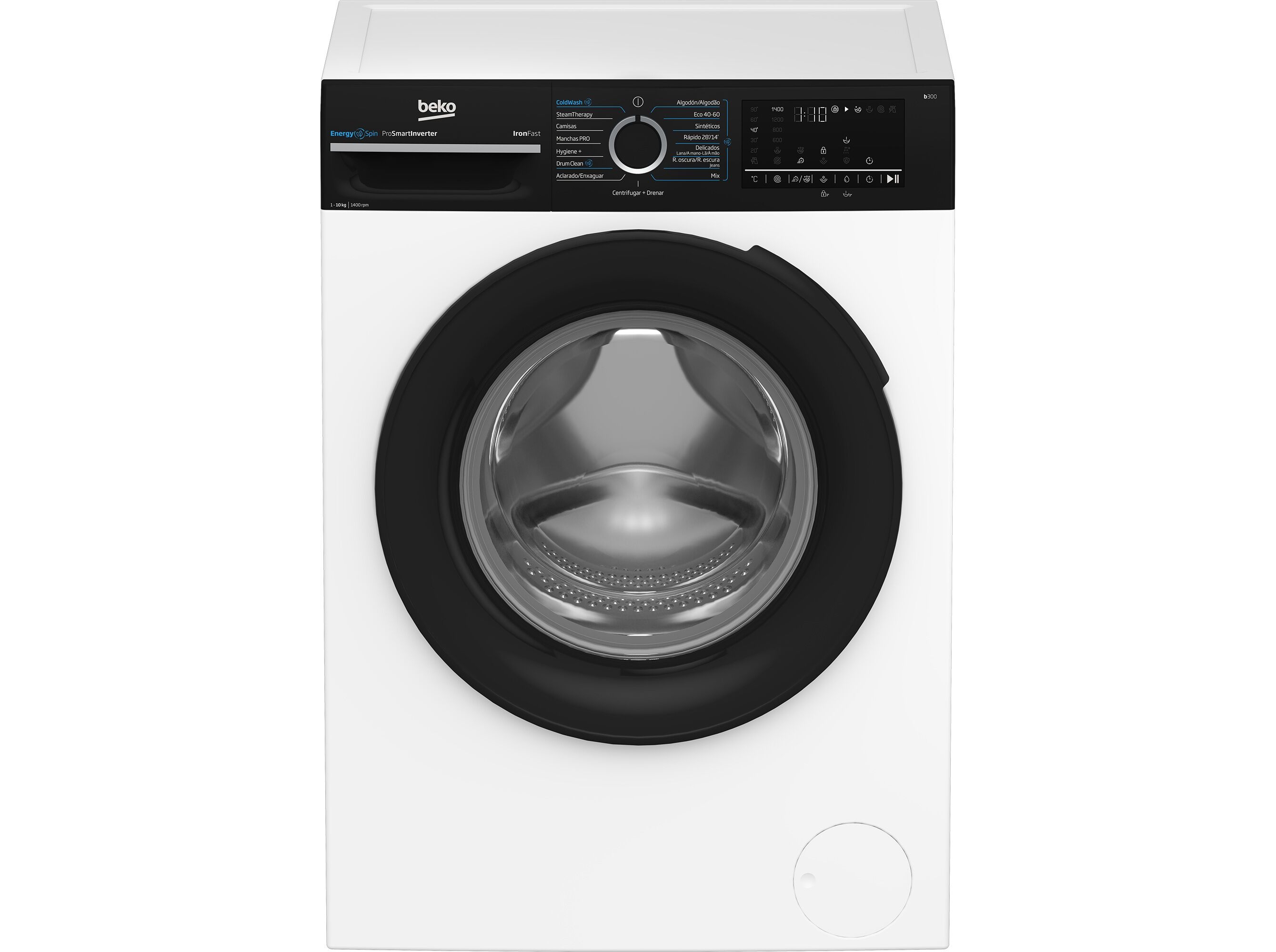 M&Aacute;QUINA LAVAR ROUPA BEKO BM3WFSU39413 - BRANCO A 9 KG
