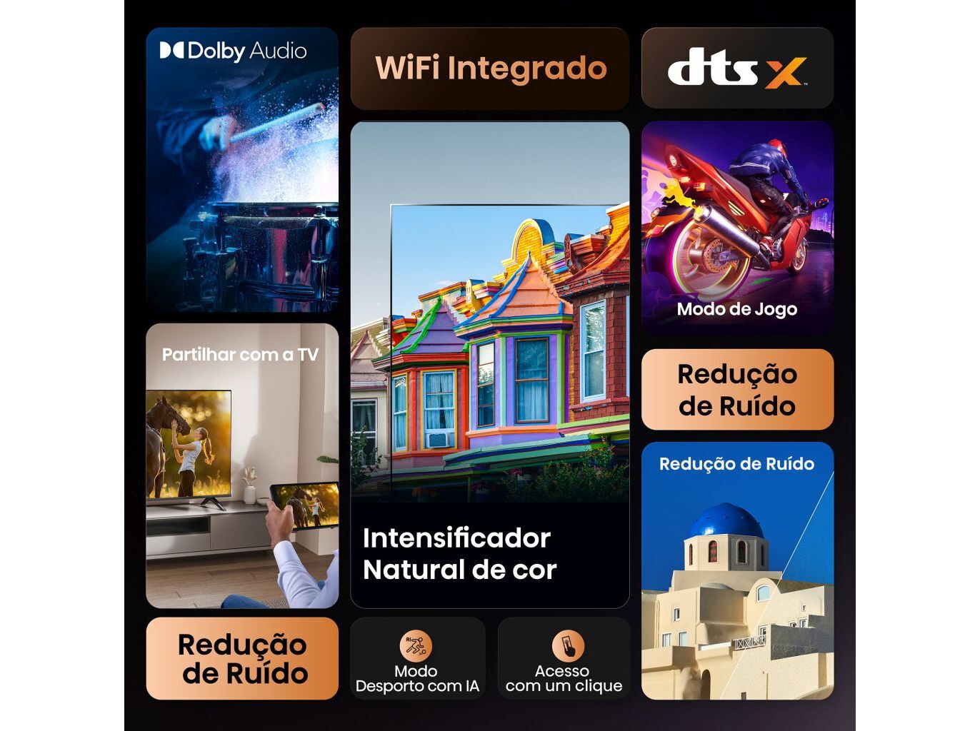 TV HISENSE 40A4Q (40" SMART TV FULL HD 100CM) image number 2