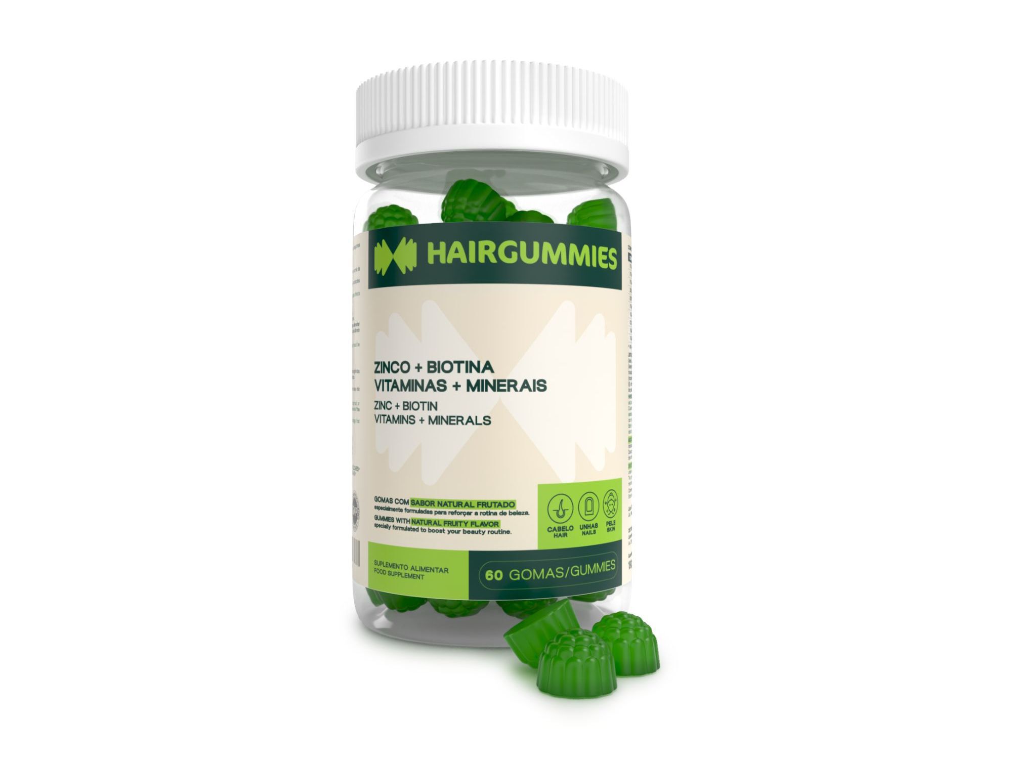 SUPLEMENTO HAIRLOX HAIRGUMMIES 60 GOMAS