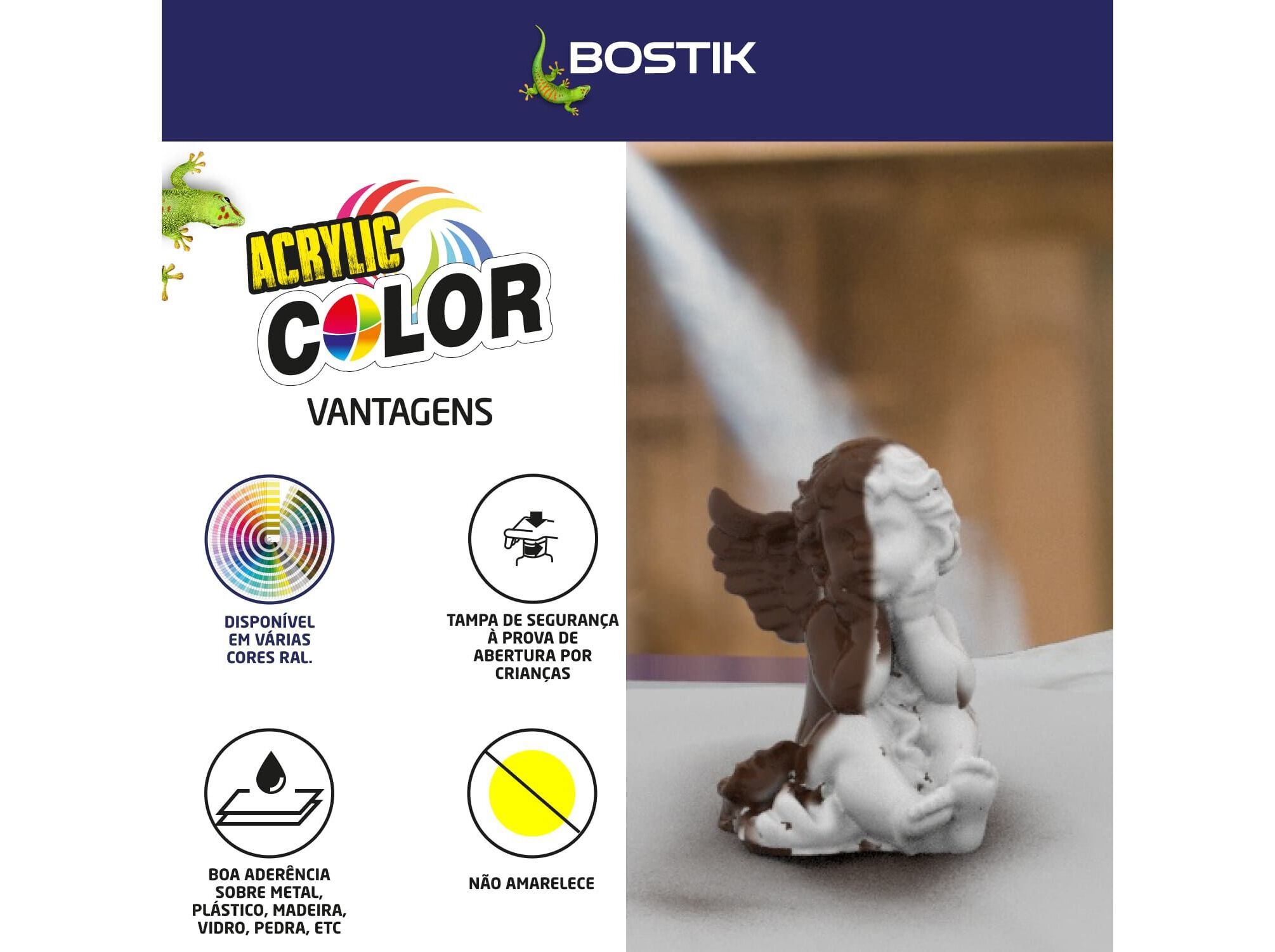 SPRAY ACRYLIC BOSTIK CASTANHO CHOCOLATE 400ML image number 4