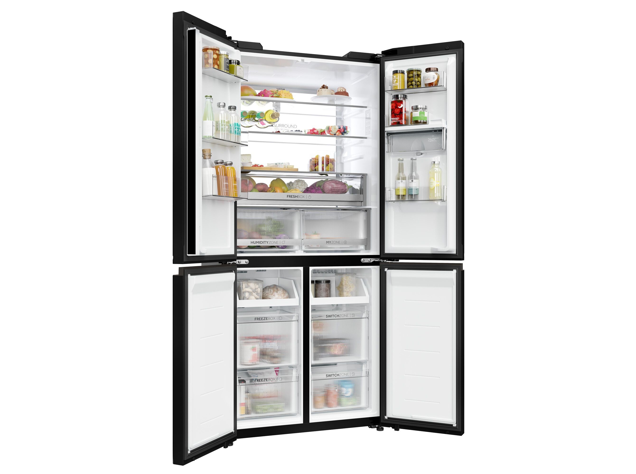 FRIGOR&Iacute;FICO AMERICANO HAIER HCKR7819DWGB NO FROST DISPENSADOR DE &Aacute;GUA 459 L image number 7