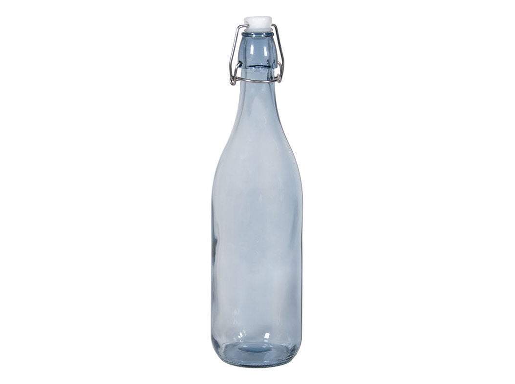 GARRAFA VIDRO ACTUEL AZUL 1L