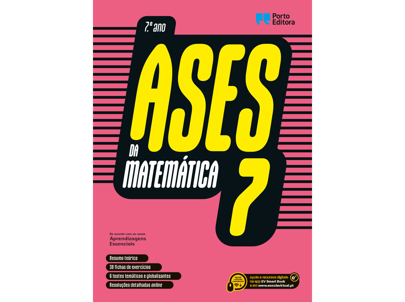 LIVRO ASES DA MATEM&Aacute;TICA 7.&ordm; ANO