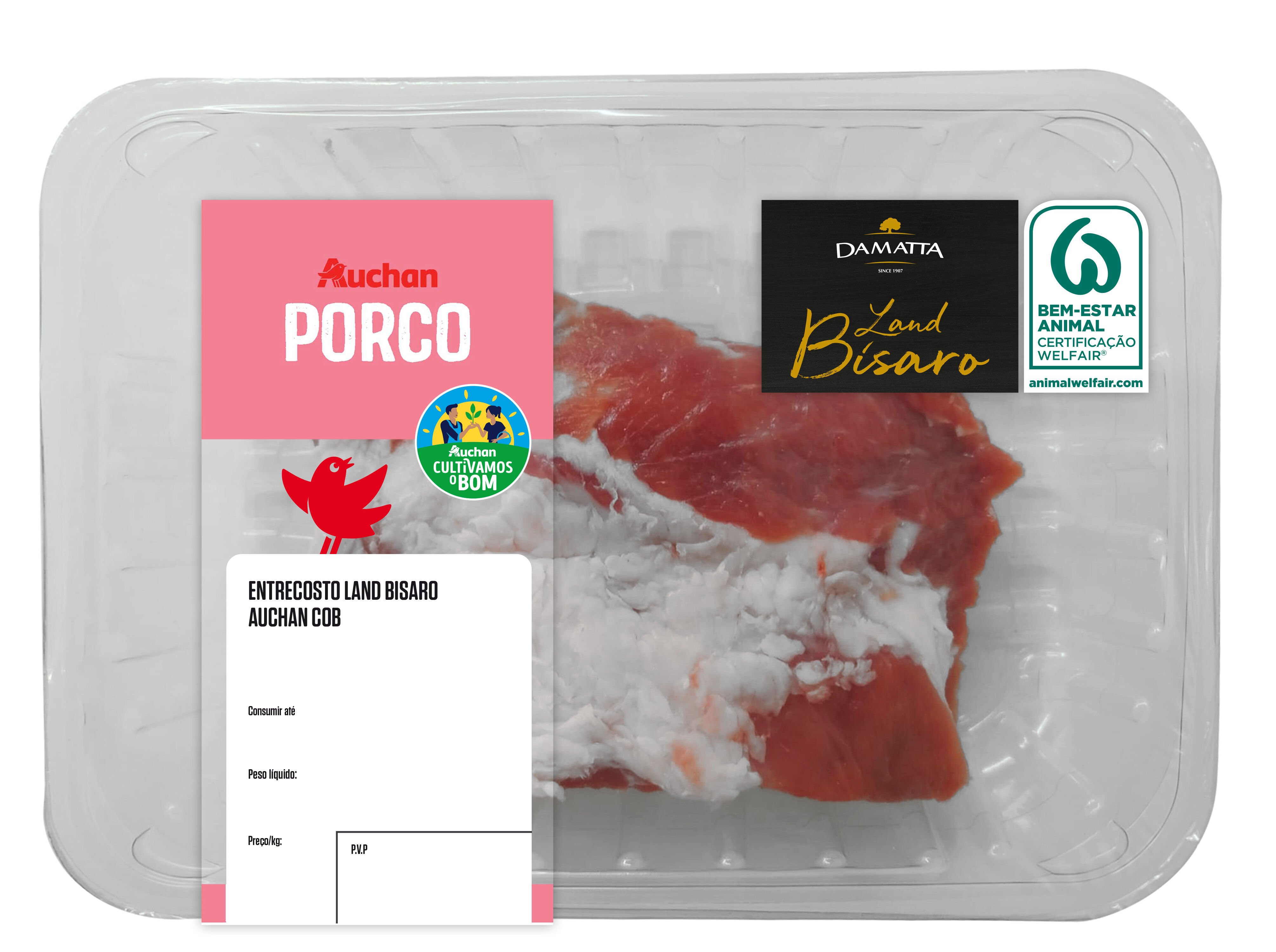 ENTRECOSTO DE PORCO LAND BISARO AUCHAN CULTIVAMOS O BOM KG