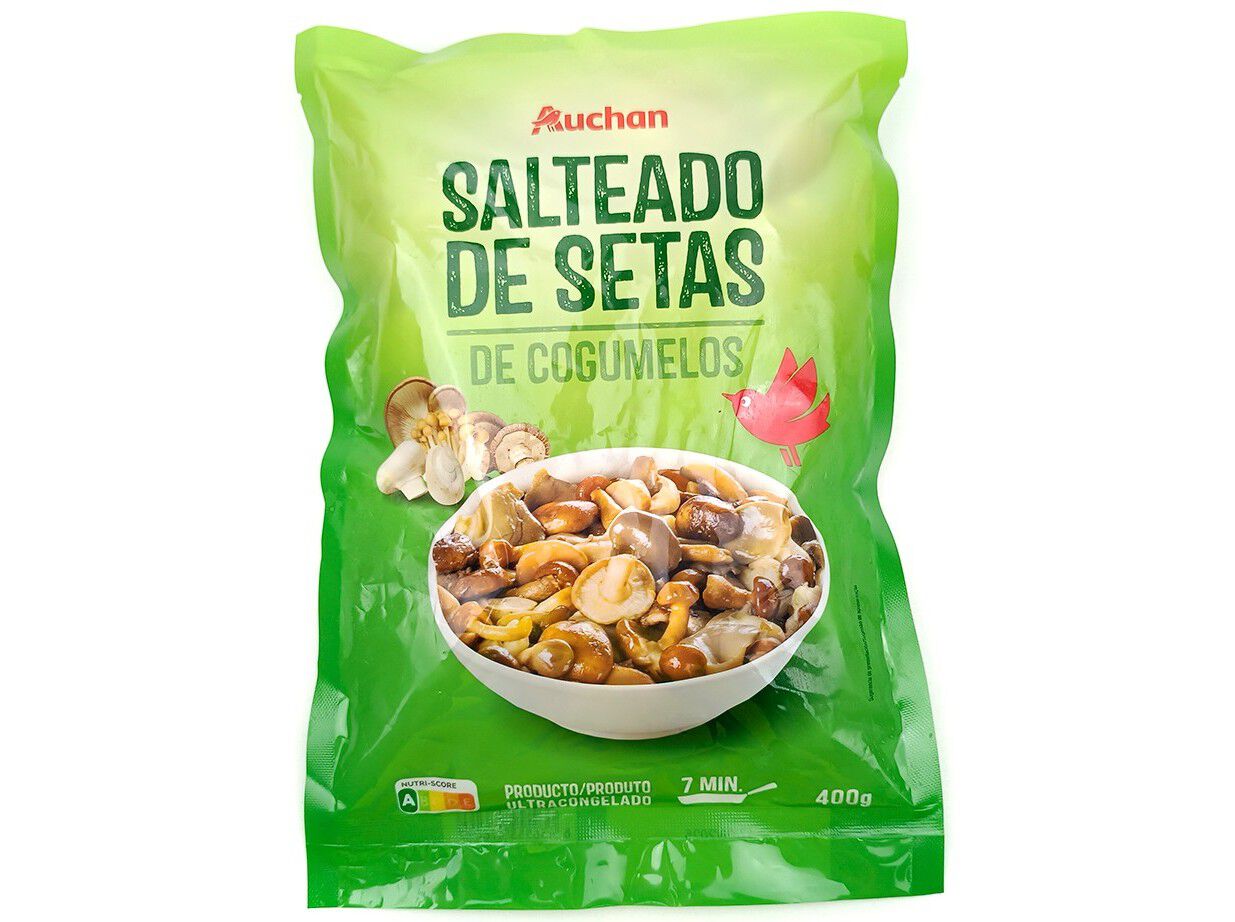 SALTEADO AUCHAN DE COGUMELOS 400G image number 0