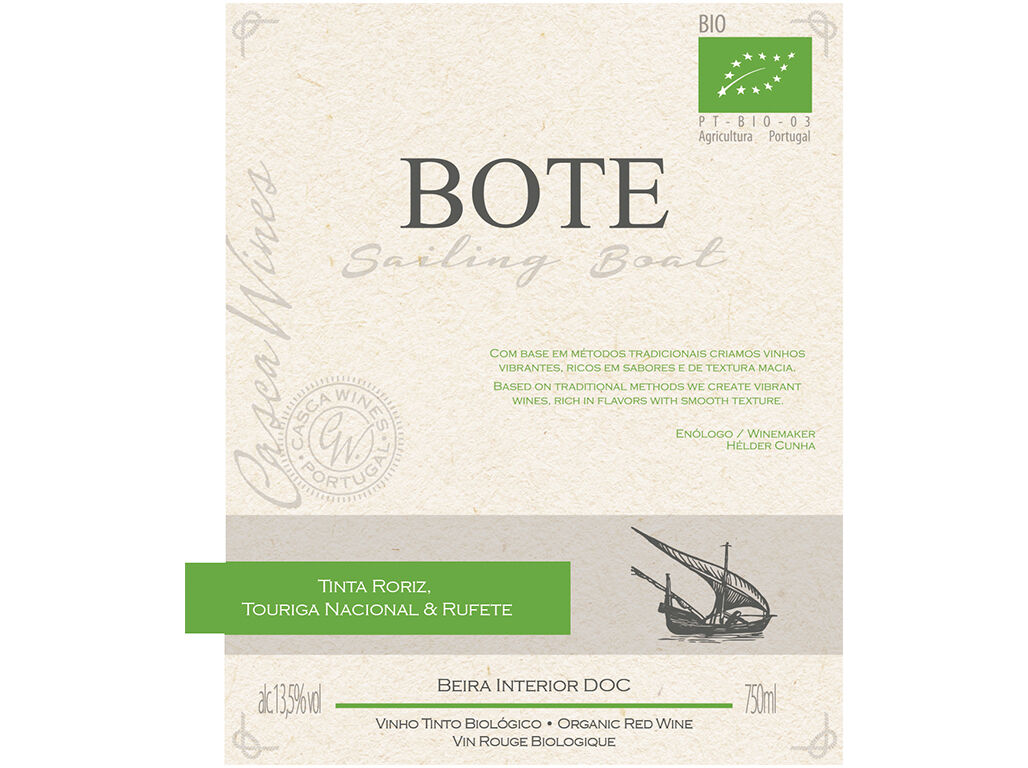VINHO TINTO BOTE BEIRA INTERIOR DOC BIO 0.75L image number 1