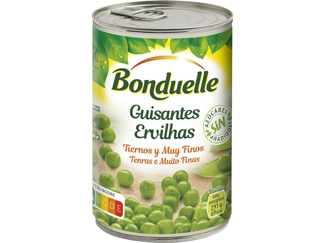 ERVILHAS BONDUELLE SEM ADI&Ccedil;&Atilde;O DE A&Ccedil;UCAR 400(250)G image number 0