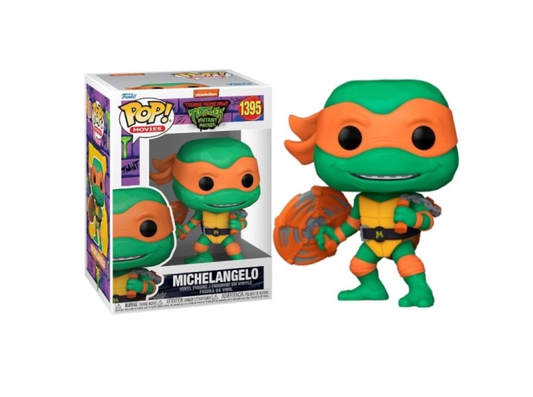 FIGURA FUNKO POP! - MOVIES: TMNT MICHELANGELO image number 0