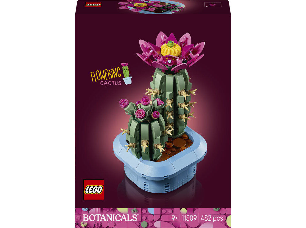 CATO EM FLOR LEGO BOTANICALS 11509