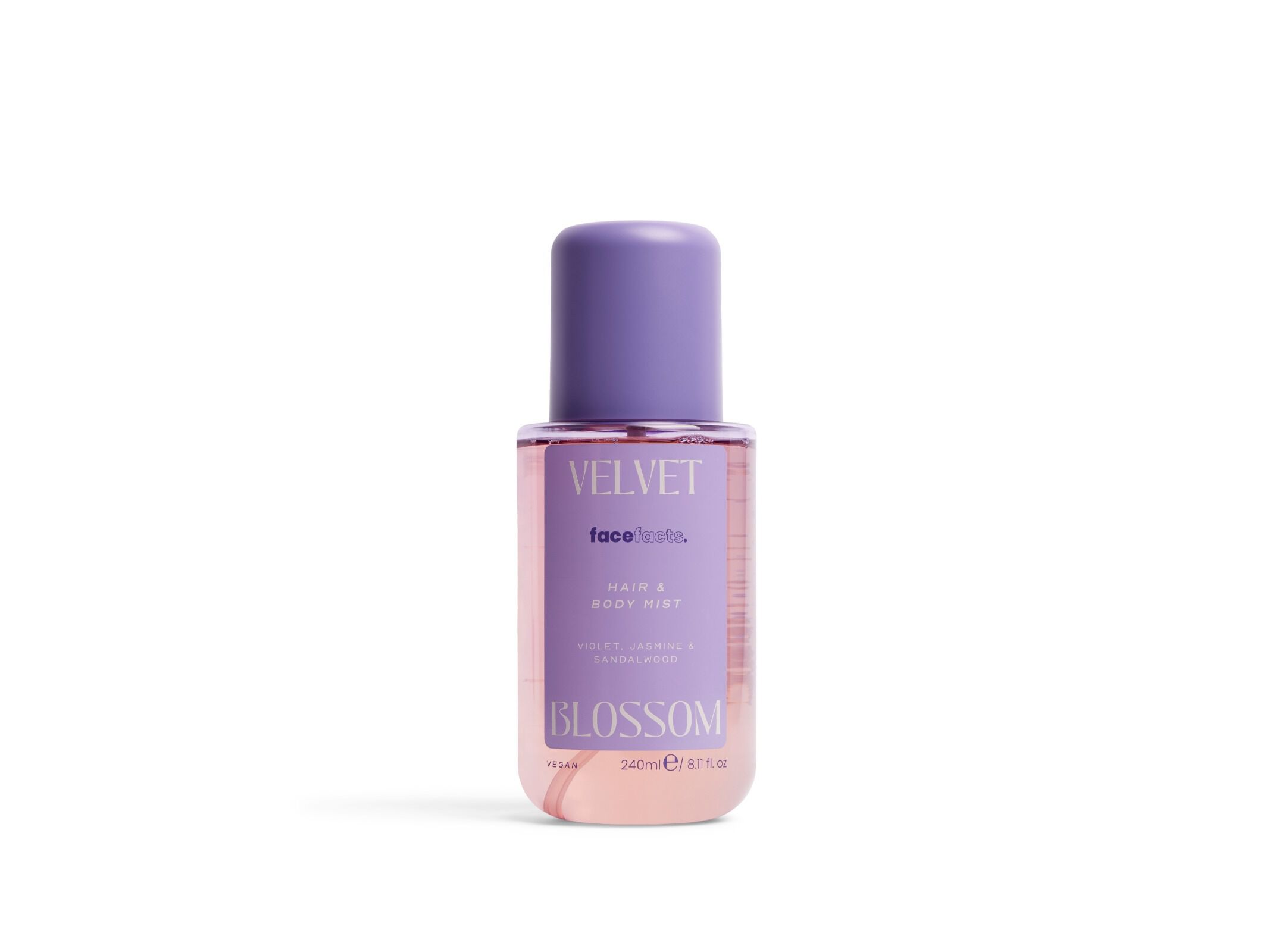 BODY MIST FACEFACTS VELVET BLOSSOM 240 ML image number 0