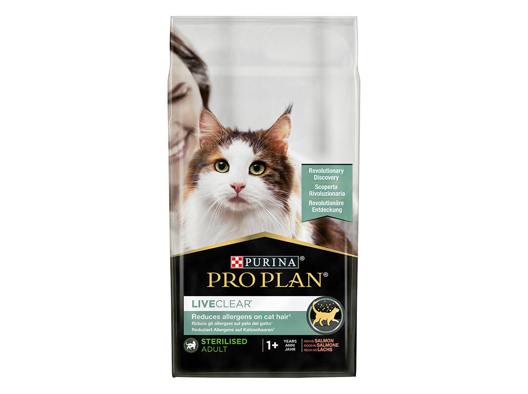 RA&Ccedil;&Atilde;O PARA GATO PRO PLAN LIVE CLEAR SALM&Atilde;O 1.4KG image number 0