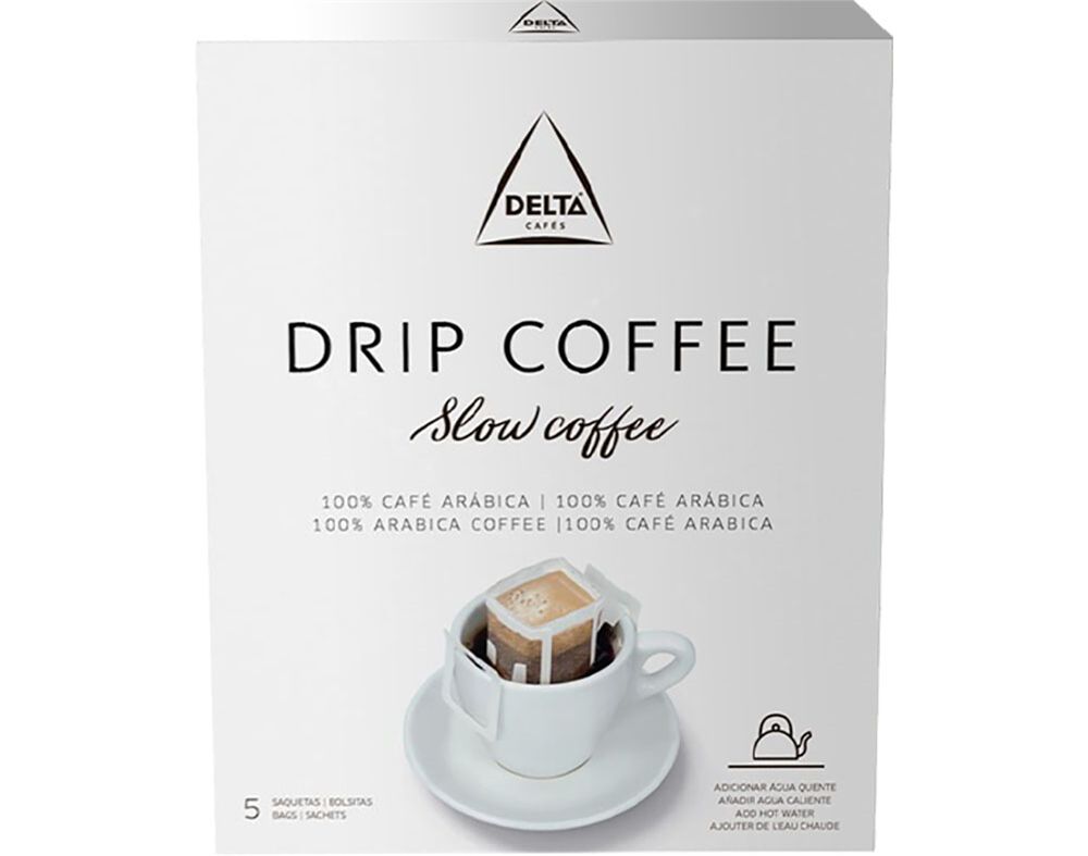 CAF&Eacute; DELTA MO&Iacute;DO DRIP COFFEE UNIDOSES 5X9G