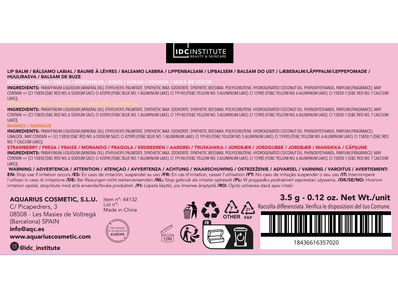 LIP BALM IDC INSTITUTE SKIN FOOD image number 5