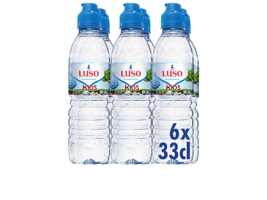 &Aacute;GUA MINERAL LUSO JUNIOR 6X0.33L (SDR)