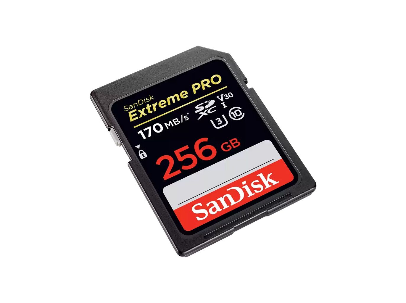 CART&Atilde;O SANDISK EXTREME PRO SDXC 256GB 170MB image number 1