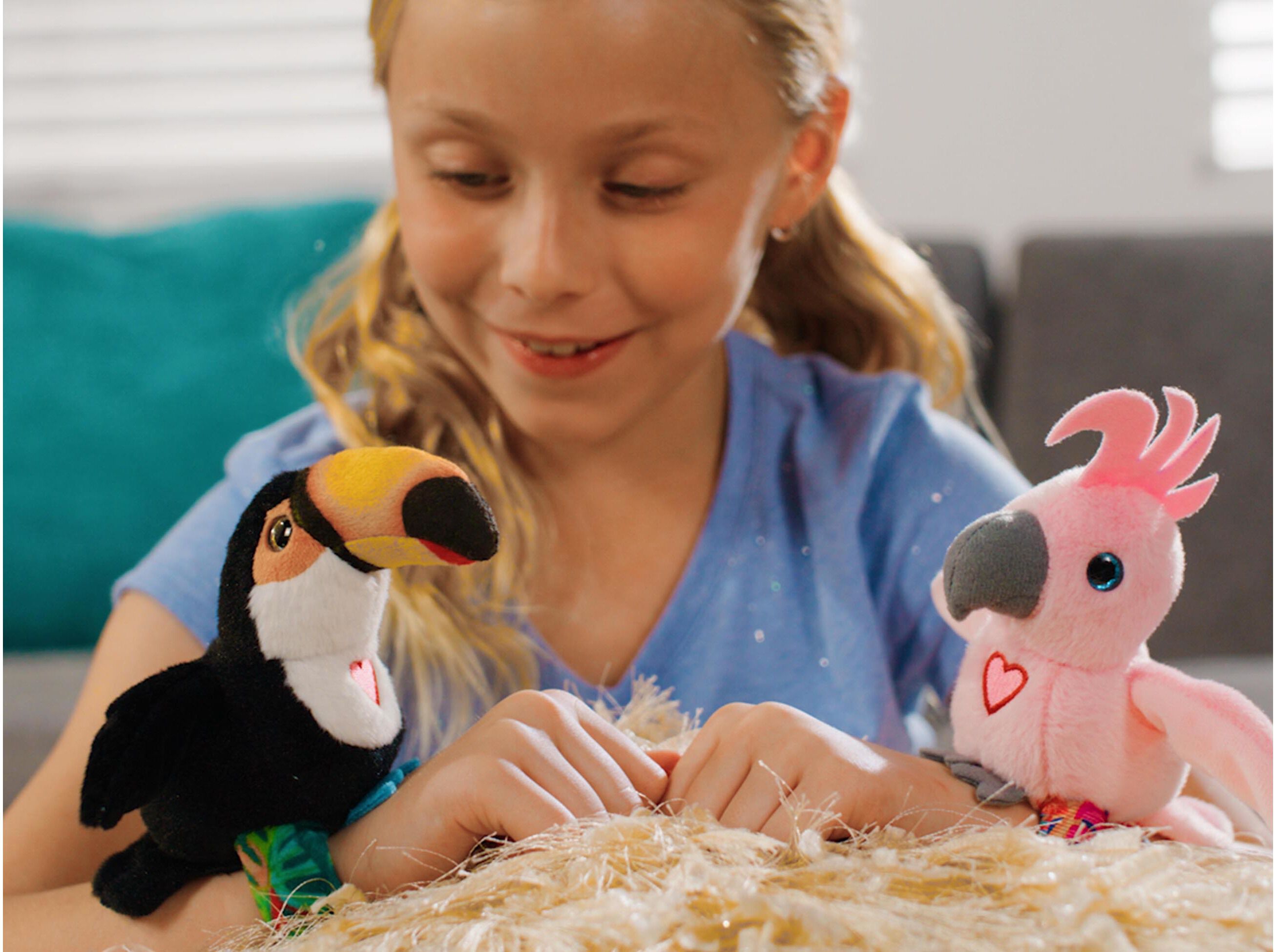 PELUCHE P&Aacute;SSAROS LOUCOS INTERATIVO MODELOS SORTIDOS image number 8