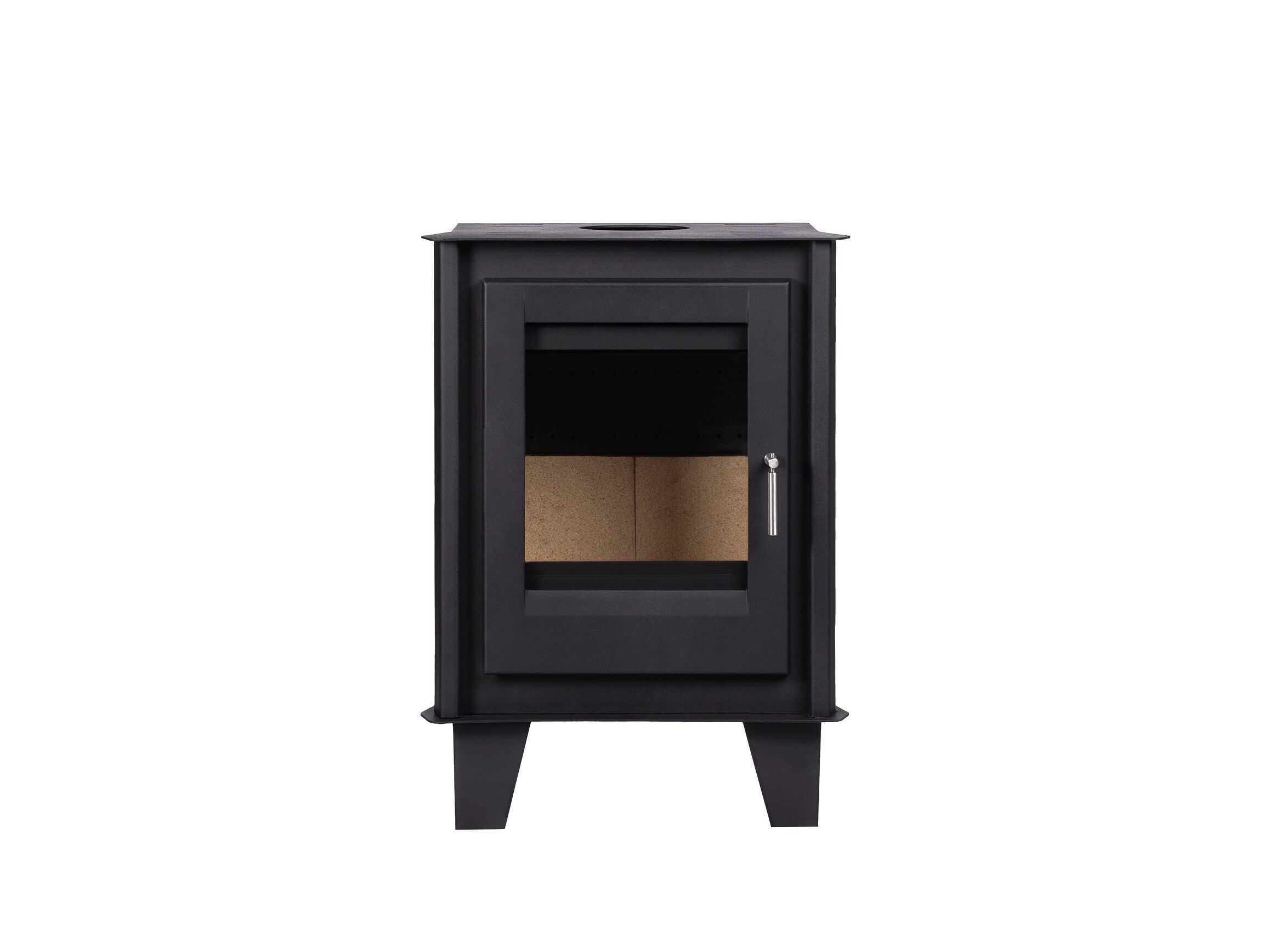 SALAMANDRA A LENHA MEKKA PRETO 55KW