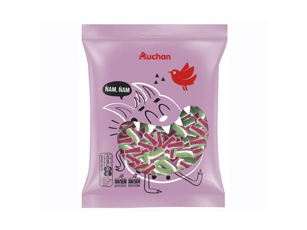 GOMAS AUCHAN MELANCIA 200G image number 0