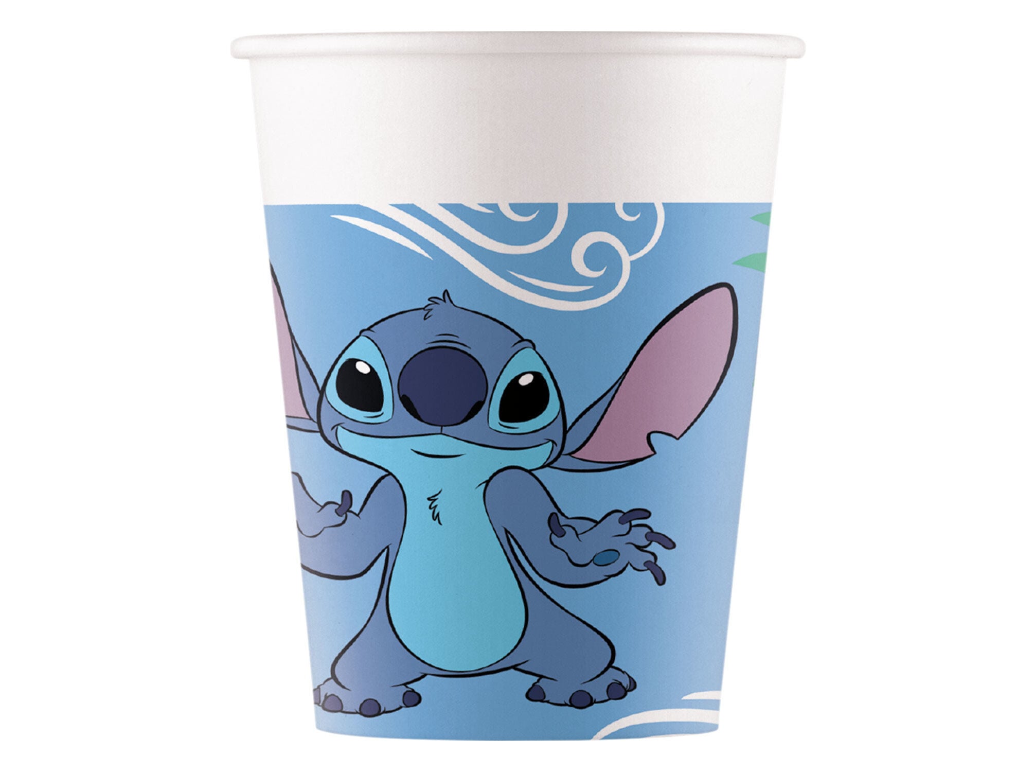 COPOS DESCART&Aacute;VEIS STITCH PAPEL 200ML 8 UNIDADES image number 0