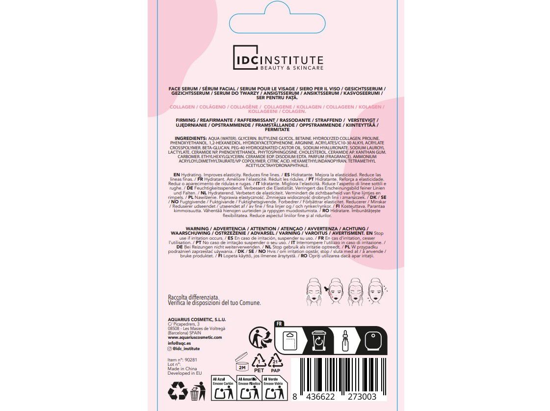 S&Eacute;RUM COLAG&Eacute;NIO IDC INSTITUTE 10ML image number 1