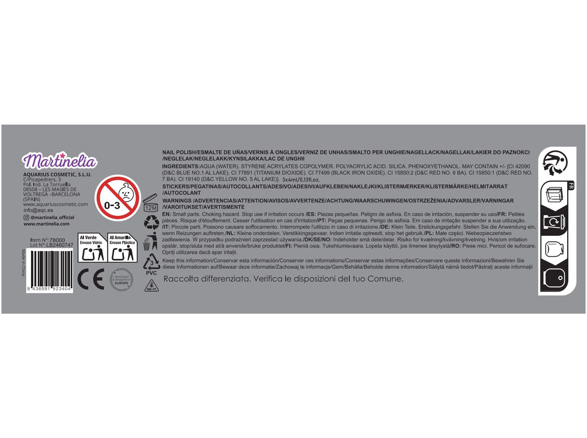 KIT UNHAS MARTINELIA UNICORN image number 2