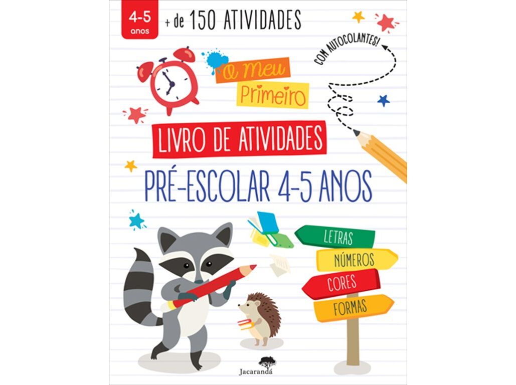 LIVRO O MEU PRIMEIRO LIVRO DE ATIVIDADES PR&Eacute;-ESCOLAR 4/5 ANOS DE AAVV image number 1