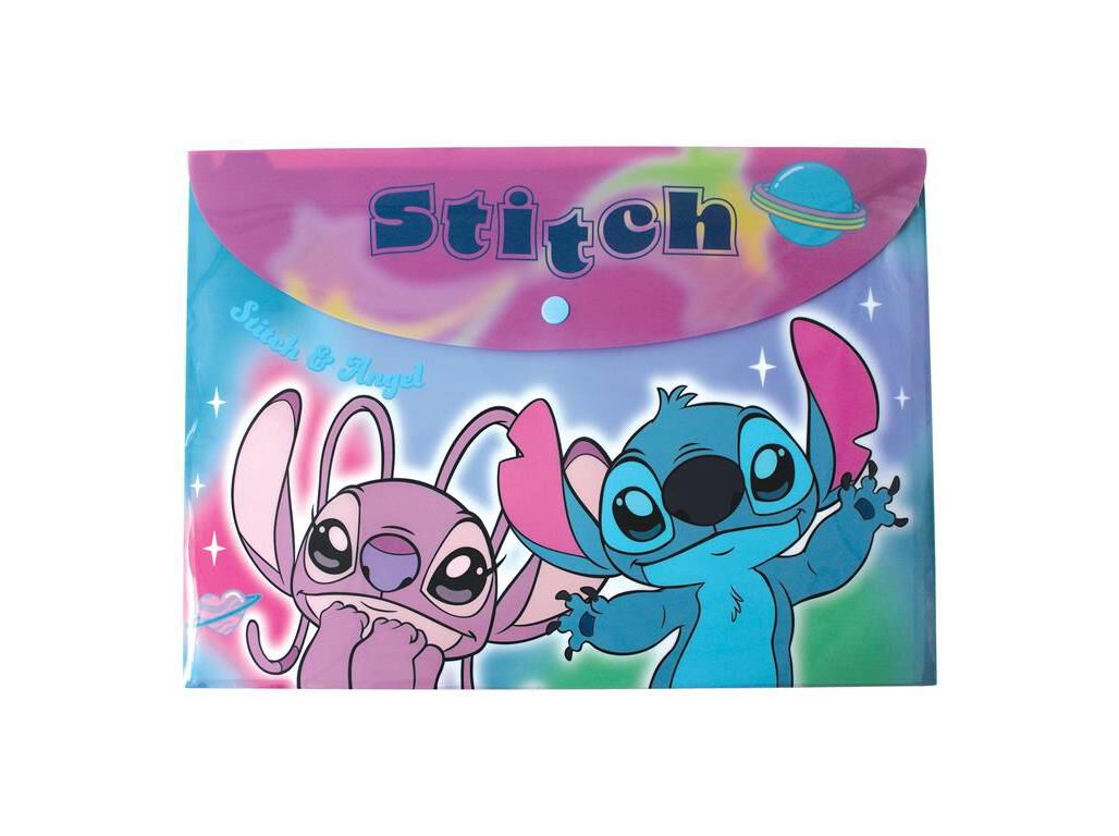 CAPA COM BOT&Atilde;O A4 STITCH image number 0