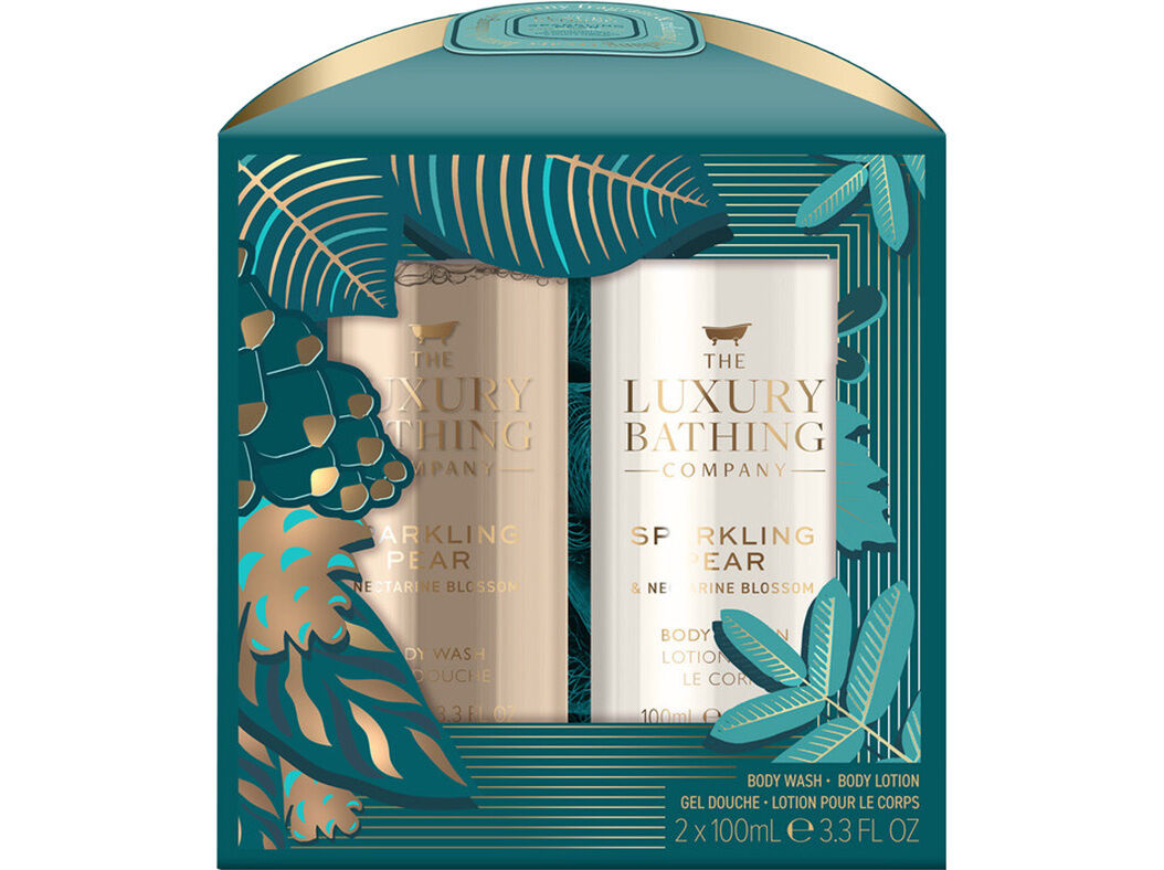 CONJ CORPO THE LUXURY BATHING GLAMOROUS GLOW SPARK PEAR 2X