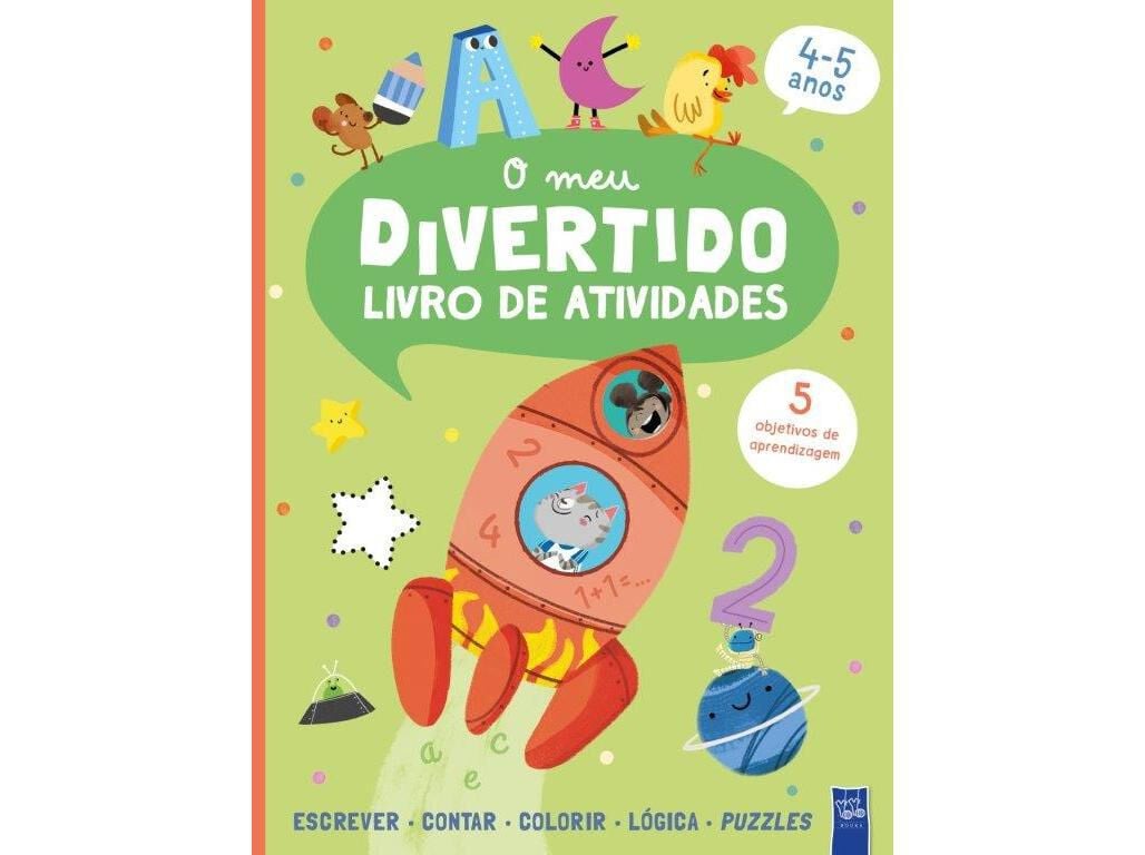 LIVRO DIVERTIDO DE ATIVIDADES - FOGUET&Atilde;O 4-5 ANOS