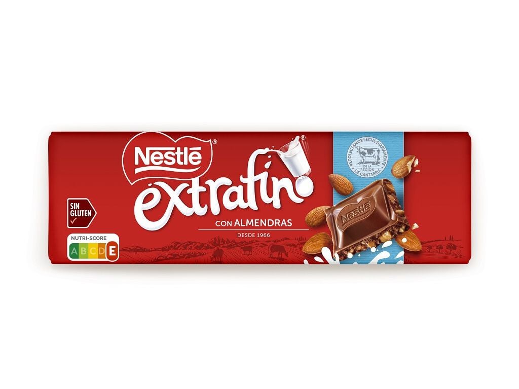 CHOCOLATE NESTL&Eacute; EXTRAFINO LEITE E AM&Ecirc;NDOAS 250G