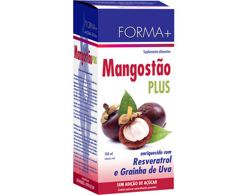 SUPLEMENTO FORMA+ MANGOSTÃO PLUS 500ML image number 0