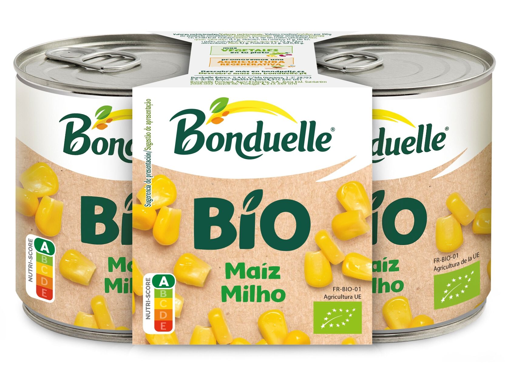 MILHO BONDUELLE DOCE BIO 2X150G