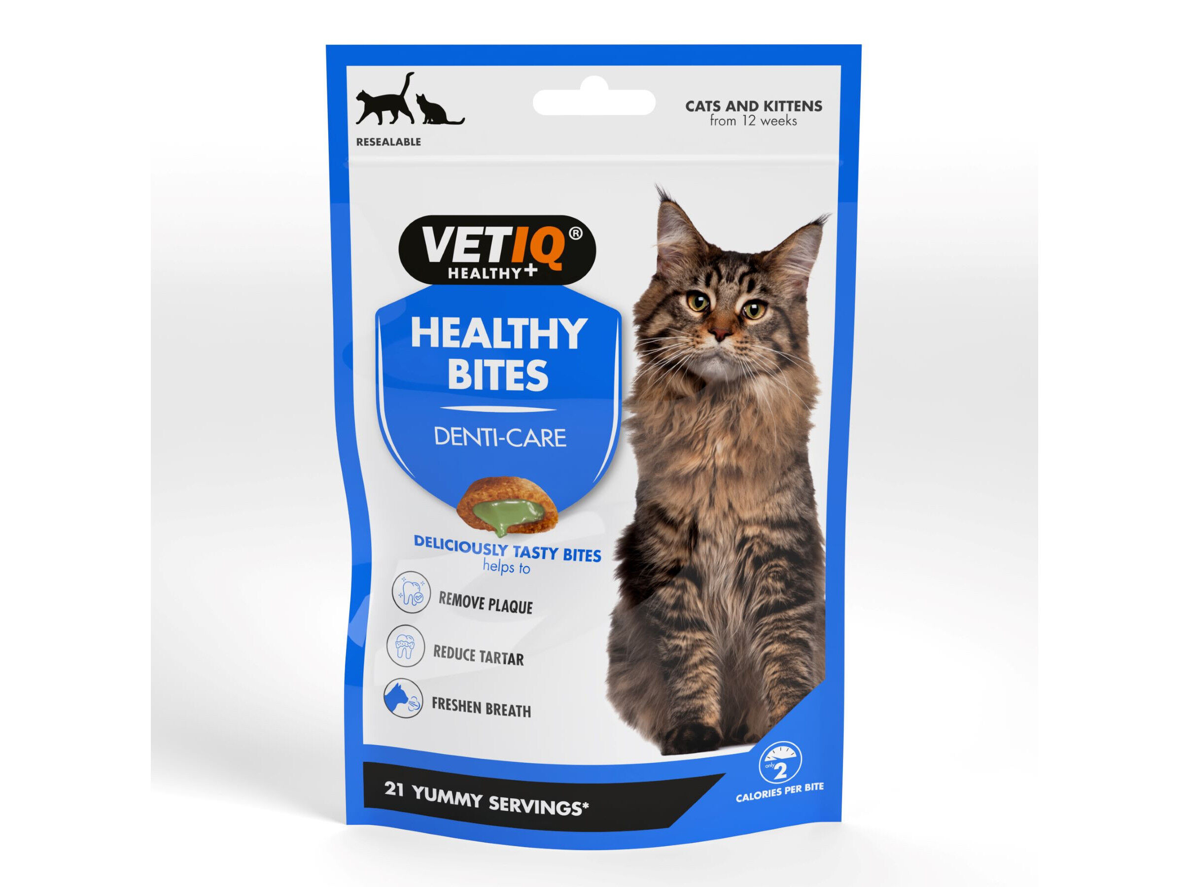 SNACK GATO VETIQ DENTI-CARE 65G image number 0