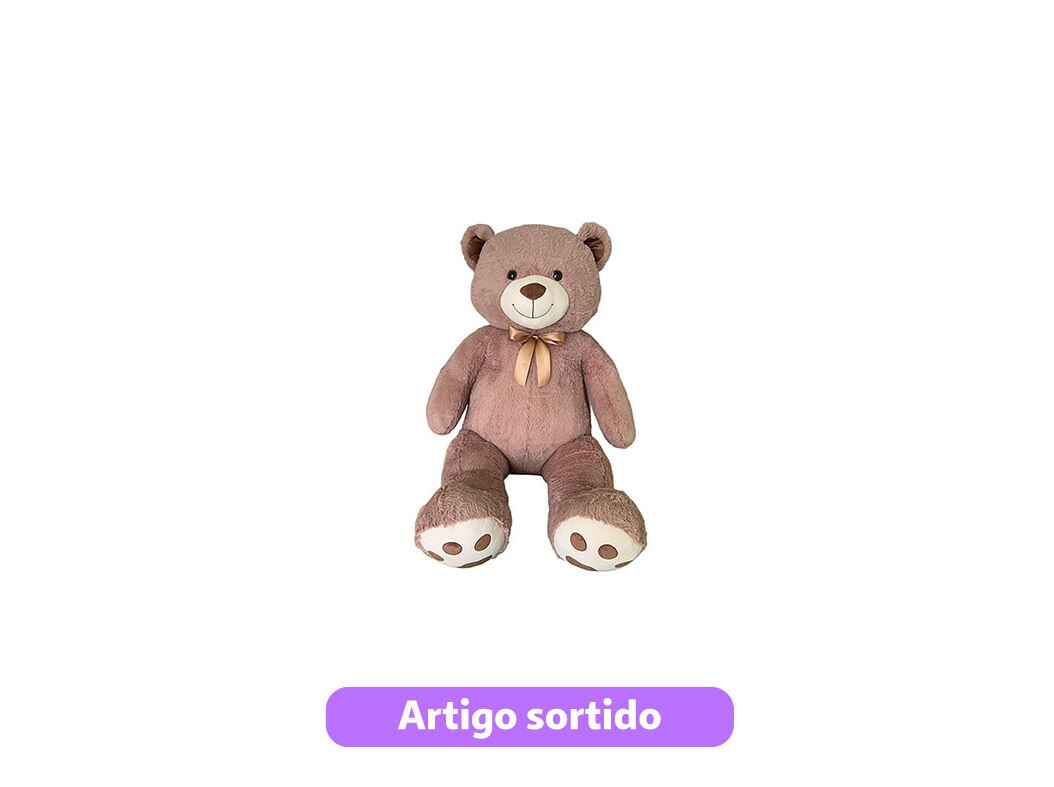 URSINHO PELUCHE ONE TWO FUN 150CM CORES SORTIDAS image number 0