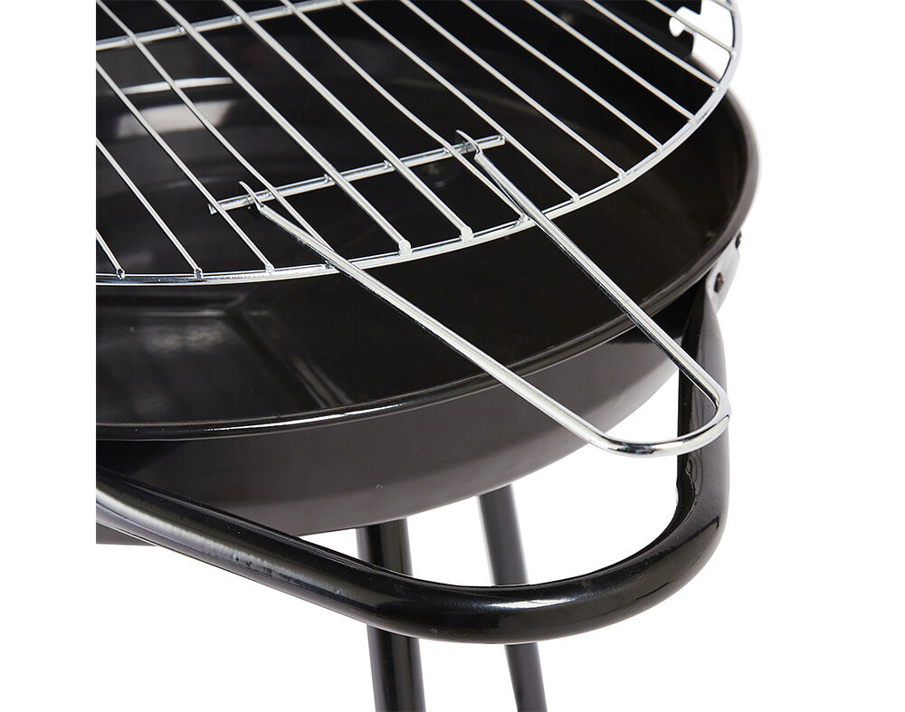 BARBECUE A CARV&Atilde;O COM RODAS GARDENSTAR PRETO image number 1