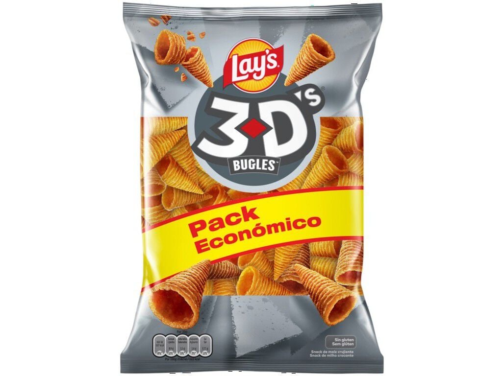 SNACKS BASE MILHO LAY'S 3D 136G image number 1