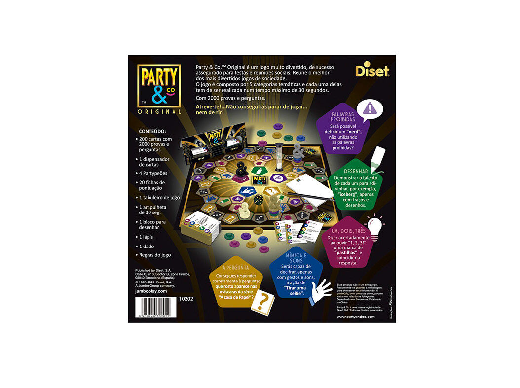 JOGO PARTY & CO ORIGINAL DISET image number 1