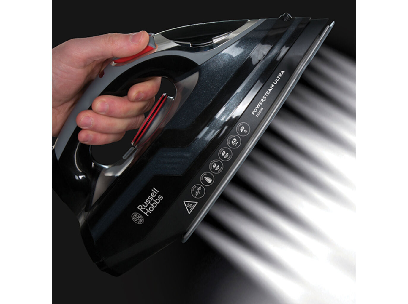 FERRO A VAPOR RUSSELL HOBBS 20630-56 PRETO 3100W image number 2